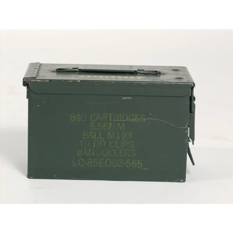 US Munitionskiste oliv medium neuwertig 30,5 x 15,5 x 18,7 Top-Angebot