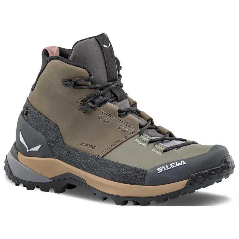 Aktuell Salewa Puez Leather MID PTX Trekkingschuhe Damen