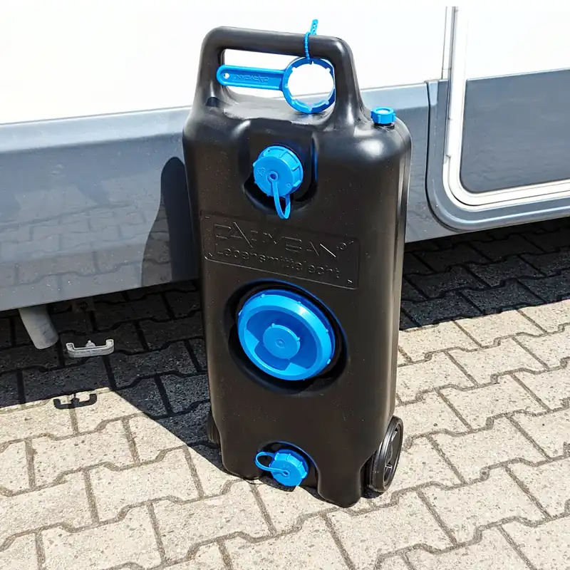 Knallerangebot Rollbarer Abwassertank mit großen Öffnungen