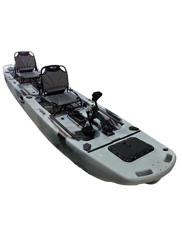 Kayak de pesca Desmontable Long Wave CORTES Tandem FISHER (con sonda) Nur Für Kurze Zeit