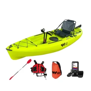 Kracherpreis Pack Kayak Pesca Long Wave Samoa Solo FISHER (Con Sonda)