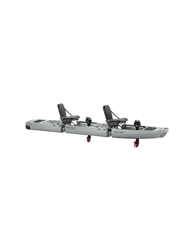 KING FISHER Tandem Modular Angelkajak mit Tretboot Abverkauf
