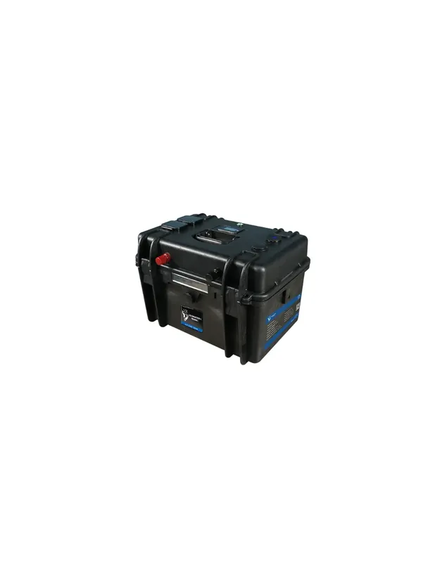Heißes Angebot Ultimatron LiFePO4 25,4 V 100Ah tragbare Lithiumbatterie mit wasserdichtem Gehäuse, Bluetooth und LCD-Display