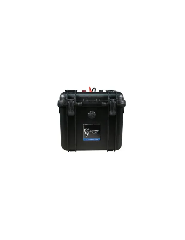 Ultimatron LiFePO4 12,8 V 100 Ah Lithium-Batterie, tragbar, mit wasserdichtem Gehäuse, Bluetooth und LCD-Display Top-Seller