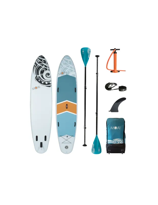Aktuell Aufblasbares Paddle Board MOAI Multi Person SUP 12’4”