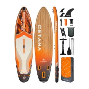 Neu Im Sortiment Aufblasbares Paddle Surf Board TIKI CETANA VIBEMAX 11’6