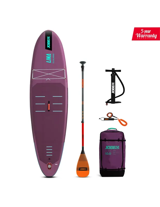 Neuheit Jobe Aero lina 10.0" Aufblasbares Paddle Surf Set