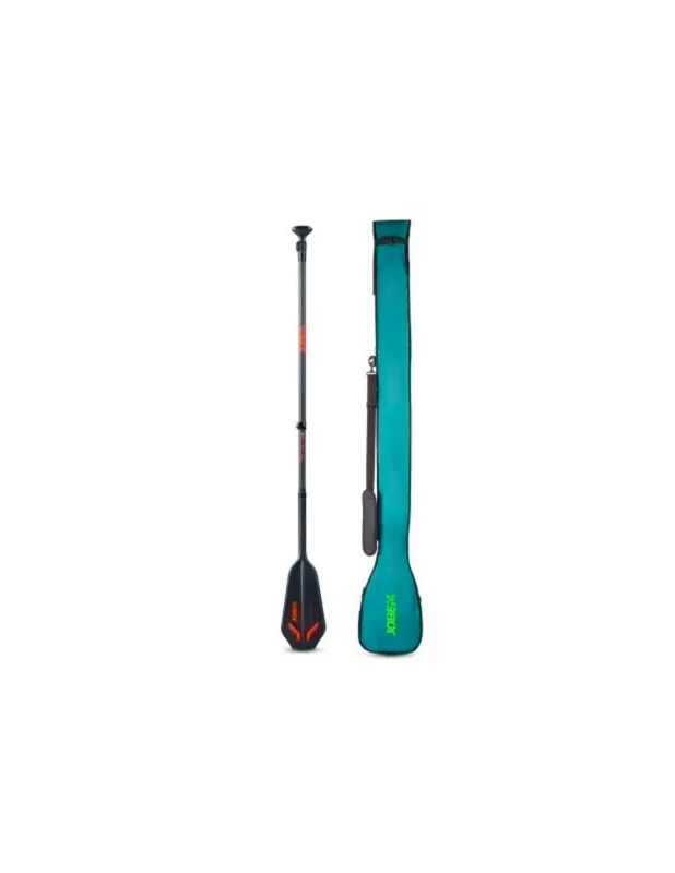 Jobe Stream Carbon 100 Orange SUP Paddel 3-teilig Orange + SUP Paddeltasche Super-Preis