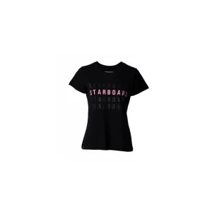 2022 Starboard Damen-T-Shirt - Black Schneller Versand