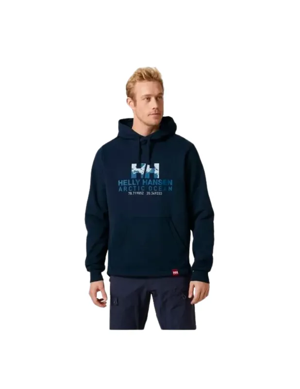 Sonderangebot Helly Hansen Arctic Ocean Hoodie aus Bio-Baumwolle