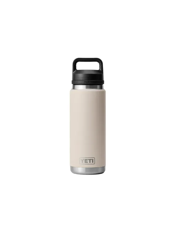 Botella RAMBLER 26 OZ Tapa Chug blanco roto Yeti Finale Aktion