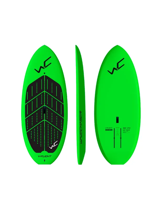 Tabla Wing/ Foil Carbon Wave Chaser 165 VFX (5'5") Verde con Funda Saisonangebot