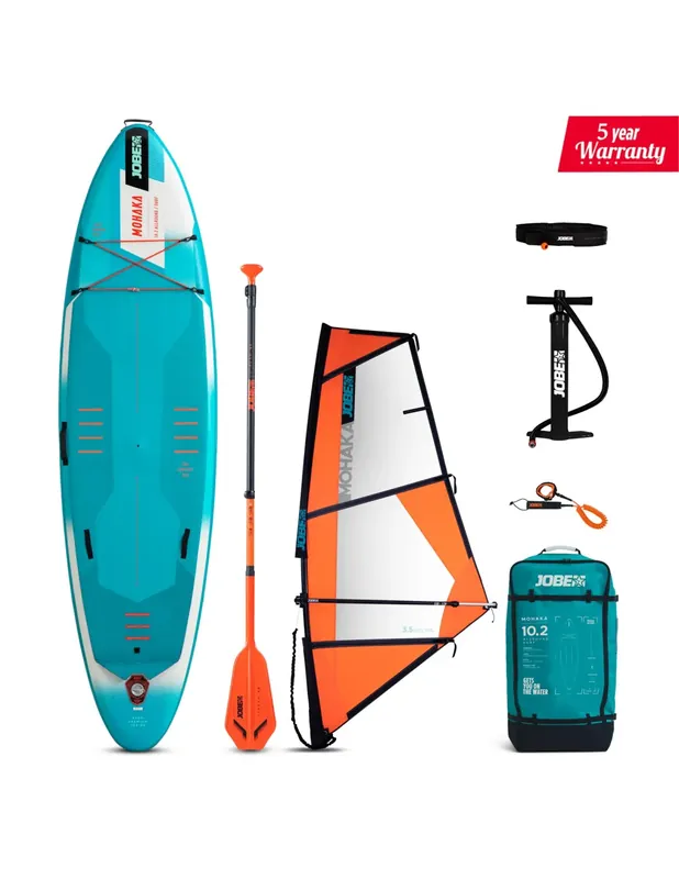 Pack JOBE Mohaka 10' 2" Tabla de Paddle Hinchable + Vela SUP 3.5 m2 Sofort Bestellen