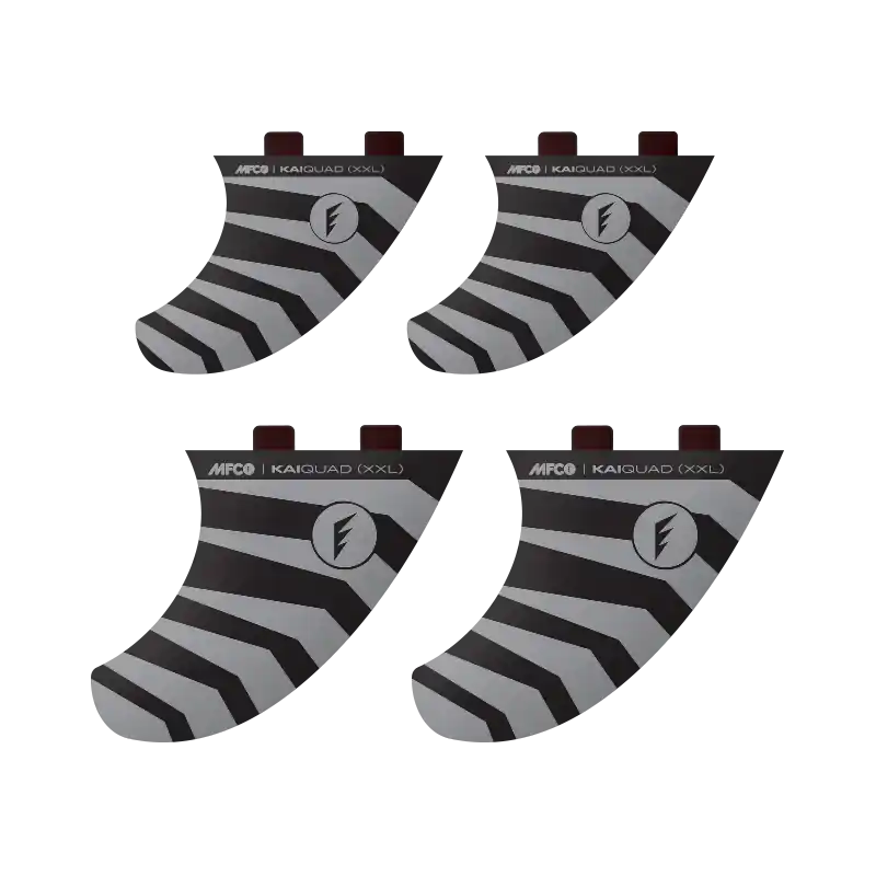 Preisreduziert SURF Finnen KAI XXL Quad - MFC Finnenset (2x Front / 2x Rear)