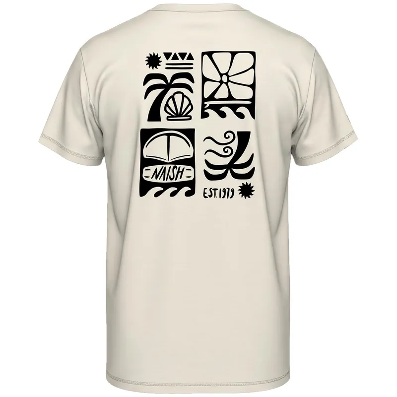 Versand Am Gleichen Tag Naish Loose Fit T-Shirt Est. 1979 Sand