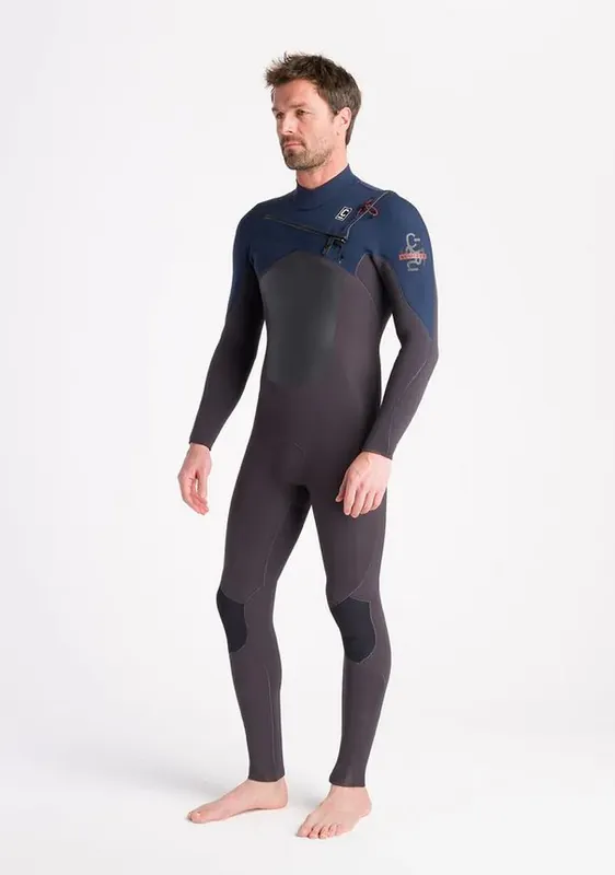 Solange Der Vorrat Reicht C-Skins NuWave Mens ReWired 5:4 Chest Zip Steamer