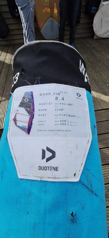 Duotone Sail Warp_Fin8.4 20.23 (gebraucht) Jetzt Kaufen