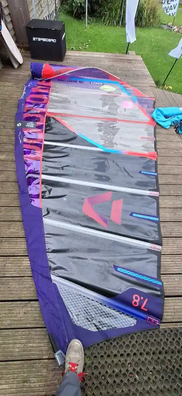 Ausverkauf Duotone Sail Warp_Fin 7.8 2023 (gebraucht)