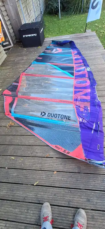 Duotone Sail Warp_Fin 5.8 2023 (gebraucht) Begrenztes Angebot