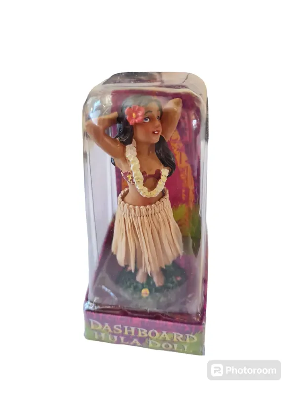 Hula Bouncy Dashboard Doll Shaka Girl Letzte Chance