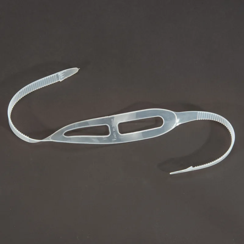 Maskenband aus transparentem Silikon von Cressi Sichere Zahlung