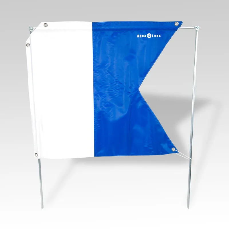 Angebot Aqualung Taucherflagge 68 x 59 cm (Alpha-Flagge)